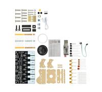Projet de soudure de circuit musical avec 7 pavés tactiles, carte de clavier alimentée par USB et contrôle de réponse réglable, projet de clavier électronique, carte de piano, circuit musical