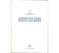 Projet de traite etablissant une constitution pour l'europe