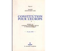 Projet De Traité Instituant Une Constitution Pour L'europe - Vol 2