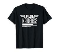 Projet pilote en cours, veuillez patienter - Funny Aviation T-Shirt