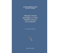 Projet pour rendre la paix perpétuelle en Europe