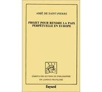 Projet pour rendre la paix perpétuelle en Europe