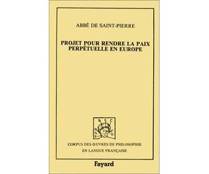 Projet pour rendre la paix perpétuelle en Europe