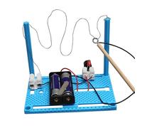 Projets d'expériences scientifiques, jeu Wire Maze - Briquet scientifique fait à la main - Jouet de labyrinthe - Petite invention expérimentale - Instrument éducatif pour les éducateurs
