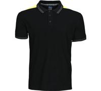 Projob - Polo pour homme UB421 (M) (Noir/Jaune)