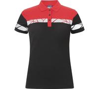 Projob - Polo "Progression" pour femme UB1087 (M) (Noir/Rouge)