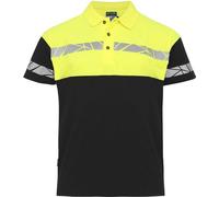 Projob - Polo "Progression" pour homme UB1283 (M) (Noir/Jaune)