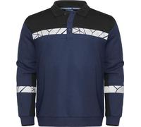 Projob - Polo "Progression" Sweat-shirt de signalisation pour homme UB1261 (XL) (Marine/Noir)