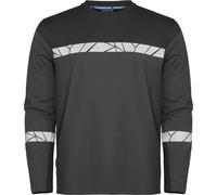 Projob - "Progression" T-shirt de signalisation pour hommes Manches longues UB1215 (M) (Gris/Noir)