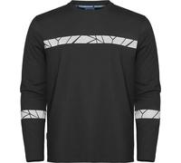 Projob - "Progression" T-shirt de signalisation pour hommes Manches longues UB1215 (M) (Noir)