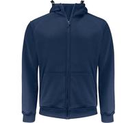 Projob - Sweat à capuche avec fermeture éclair sur toute la longueur pour homme UB1145 (L) (Noir/Jaune)