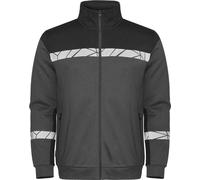 Projob - Sweat-shirt "Progression" fermeture éclair sur toute la longueur pour homme UB1223 (S) (Gris/Noir)