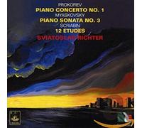 Prokofiev : Concerto pour piano n° 1 / Myaskovsky : Sonate pour piano n° 3 / Scriabine : 12 Etudes