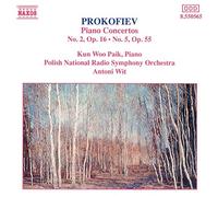 Prokofiev – Concertos pour piano n° 2 et n° 5 – NAXOS