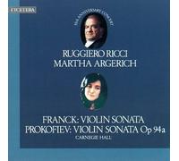 Prokofiev - Franck et prokofiev: sonatas . rici . argerich