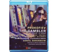Prokofiev : Le Joueur. Ognovenko, Opolais, Didyk, Rud, Barenboim, Tcherniakov. [Blu-Ray]