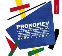 Horacio Gutierrez – Prokofiev : Les concertos pour piano – CD – NAXOS