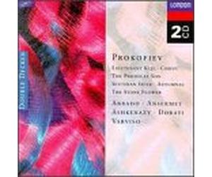 PROKOFIEV : Lieutenant Kijé ; Suite Scythe ; Chout ; Le Fils Prodigue ; La Légende de la Fleur de pierre (extraits) etc