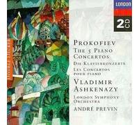 Prokofiev - Piano Concertos 1-5 [2 CD] - Vladimir Ashkenazy, Andre Previn Duo