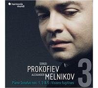 Alexander Melnikov – Prokofiev : Sonates pour piano n°1, 3 & 5, Visions fugitives – CD