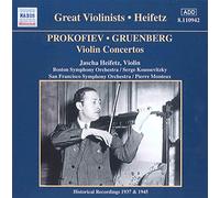 Prokofiev – Concerto n°2 en sol mineur Op.63 / Concerto Op.47 – Gruenberg – NAXOS