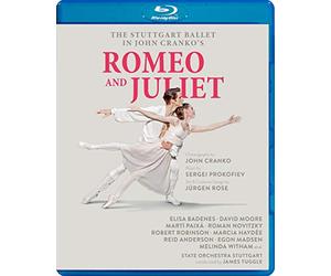 Prokofiev : Roméo et Juliette, ballet. Stuttgart Ballet, Tuggle, Cranko. [Blu-ray]