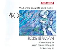 Prokofiev, S. – Prokofiev: Intégrale de la musique pour piano, vol. 3 – NAXOS