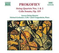 Prokofiev – Quatuors à cordes Nos 1 et 2 – Sonate pour violoncelle, Op. 119 – NAXOS