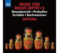 Prokofiev / Septura - Music for Brass Septet, Vol. 3 [New CD]