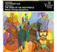 Prokofiev, Stravinsky, Reiner : Chicago Symphony - Prokofiev, Stravinsky, Reiner : Chicago Symphony: Lieutenant Kijé, The Song Of The Nightingale LP
