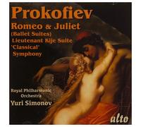 Prokofiev : Suites Romeo et Juliette & Lieutenant Kije - Symphonie N° 1. Simonov.
