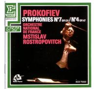 Prokofiev: Symphonies Nos. 7 & 4