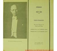 Prokofiev: Two Sonatas for Violin and Piano