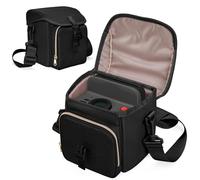 Prokva Sac Bandoulière pour Appareil Photo Compatible avec Polaroid Now 2e Génération I-Type, Now+ 2e Génération I-Type, Now, Now+, OneStep+, OneStep 2 VF, Sac à Bandoulière pour Appareil Photo, Noir