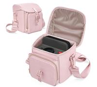 Prokva Sac Bandoulière pour Appareil Photo Compatible avec Polaroid Now 2e Génération I-Type, Now+ 2e Génération I-Type, Now, Now+, OneStep+, OneStep 2 VF, Sac à Bandoulière pour Appareil Photo, Rose