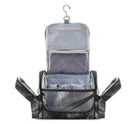 Prokva Trousse de Toilette à Suspendre pour Homme, Trousse de Toilette Tactique de Voyage, Grand Organiseur d'hygiène, Sac de Douche pour Camping en Plein Air, Camouflage Noir
