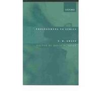 Prolegomena to Ethics, British Moral Philosophers David Owen Brink, Thomas H. Green (Auteur)