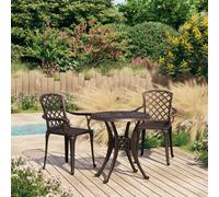 Prolenta Premium 3 pcs. Set Bistro fonte d'aluminium bronzes
