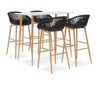 Prolenta Premium 5-pièces bar set blanc et noir