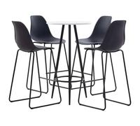Prolenta Premium 5-pièces bar set plastique noir