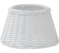 Prolenta Premium - Abat-jour blanc Ø50x30 cm osier