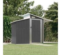 Prolenta Premium - Abri De Jardin Anthracite 270x130x208,5 Cm Acier Galvanisé Anthracite