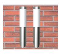 Prolenta Premium - Applique Murale D'extérieur 2 Pcs Acier Inoxydable Argent