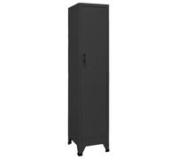 Prolenta Premium - Armoire à casiers Anthracite 38x45x180 cm Acier