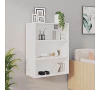 Prolenta Premium - Armoire suspendue blanc 69,5x32,5x90 cm