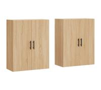 Prolenta Premium - Armoires murales 2 pcs. chêne Sonoma 69,5x34x90 cm