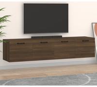 Prolenta Premium - Armoires murales 2pcs imitation chêne brun 60x36,5x35cm bois composite