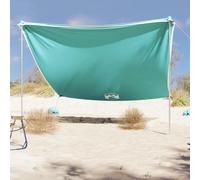 Prolenta Premium - Auvent De Plage Avec Ancres De Sable Vert 304x300 Cm Vert