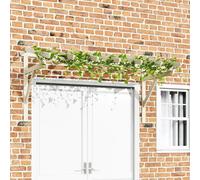 Prolenta Premium - Auvent De Porte 200x100x100 Cm Bois De Pin Solide Vert