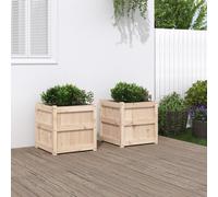 Prolenta Premium - Bac à plantes 2 pcs. Pin massif